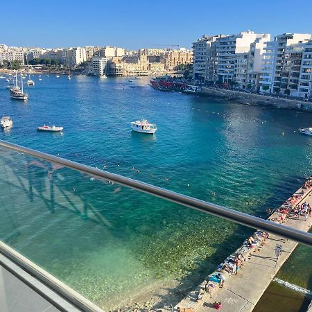 Seafront Two Bedroom Apartment Saint Julian's Екстер'єр фото